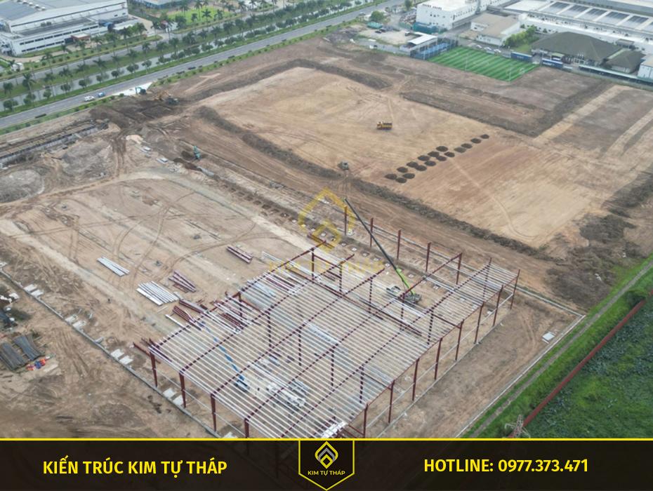 Thi công nhà xưởng tại Cần Thơ – Nhà thầu trọn gói