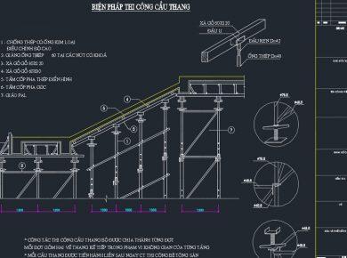 Tìm hiểu về biện pháp thi công cầu thang bộ mới nhất hiện nay