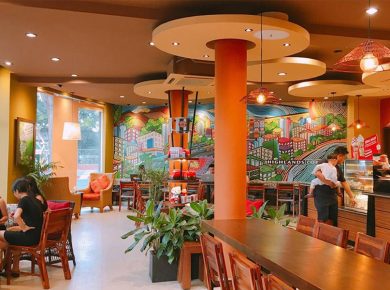 Khám phá mẫu thiết kế quán cafe Highland Coffee siêu ấn tượng 2022