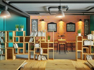 Cùng tìm hiểu về những thiết kế mẫu quán cafe sách hiện nay