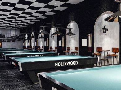 Thiết kế quán cà phê bida độc lạ, khác biệt