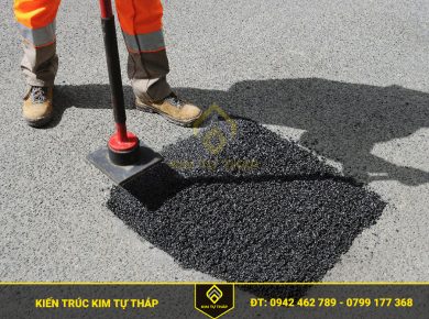 Tìm hiểu thi công vật liệu carboncor asphalt trên nền bê tông cứng