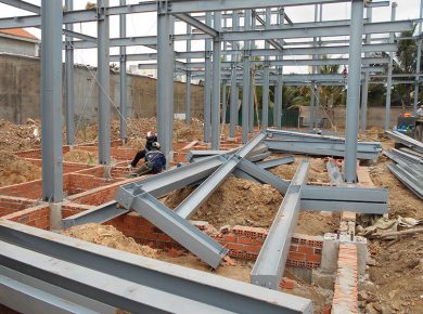 Cập nhật đơn giá nhân công lắp đặt nhà xưởng chi tiết trong năm 2022