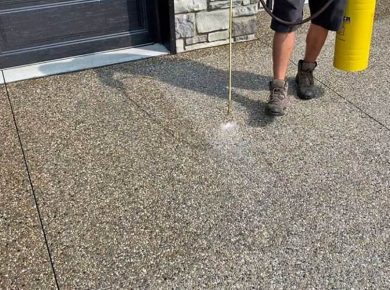 Quy trình thi công đá rửa đúng cách