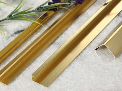 Tìm hiểu các loại nẹp nhôm trong trang trí nội thất 