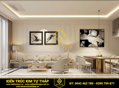 Thiết Kế Nội Thất Nhà Phố 3 Tầng Tại Thủ Đức