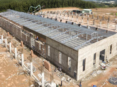 Thi công nhà xưởng tại Long An giá trọn gói không phát sinh